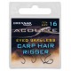Carlige Drennan - Acolyte Carp Hair Rigger Barbless Nr. 16